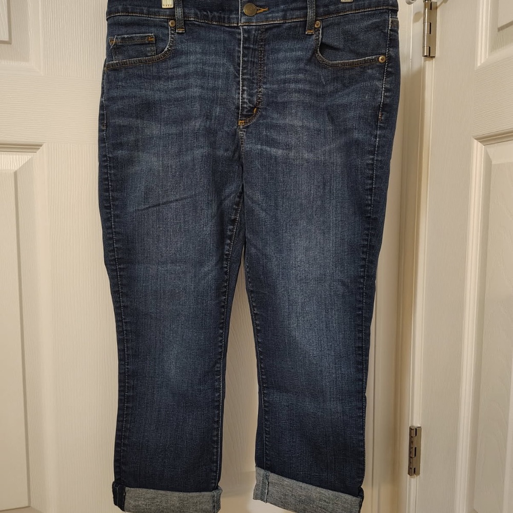 Loft Dark Blue Denim Jeans